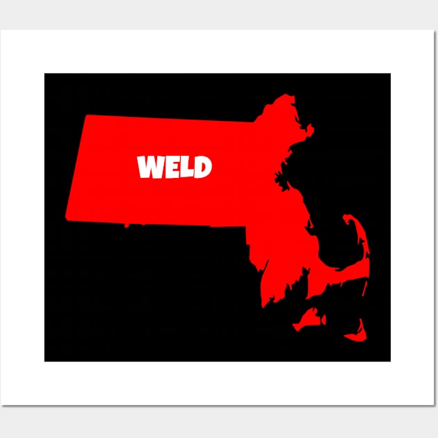 Massachusetts votes Weld Wall Art by Vine Time T shirts